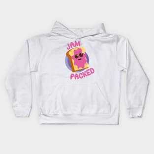 Jam Packed Sandwich | Gift Ideas | Food Puns Kids Hoodie